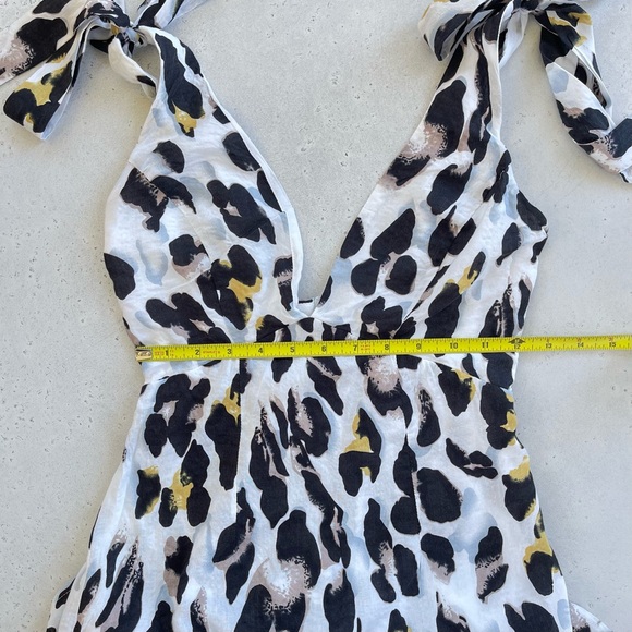 Ezra Cute and Flirty Animal Print Summer Romper S - Picture 5 of 9